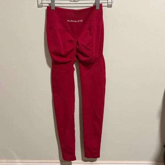 Alphalete Red Leggings - Picture 3 of 5